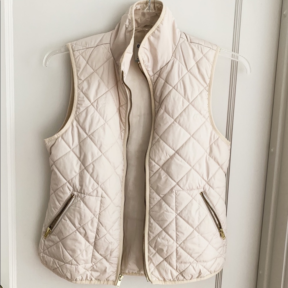 Ivory old navy vest